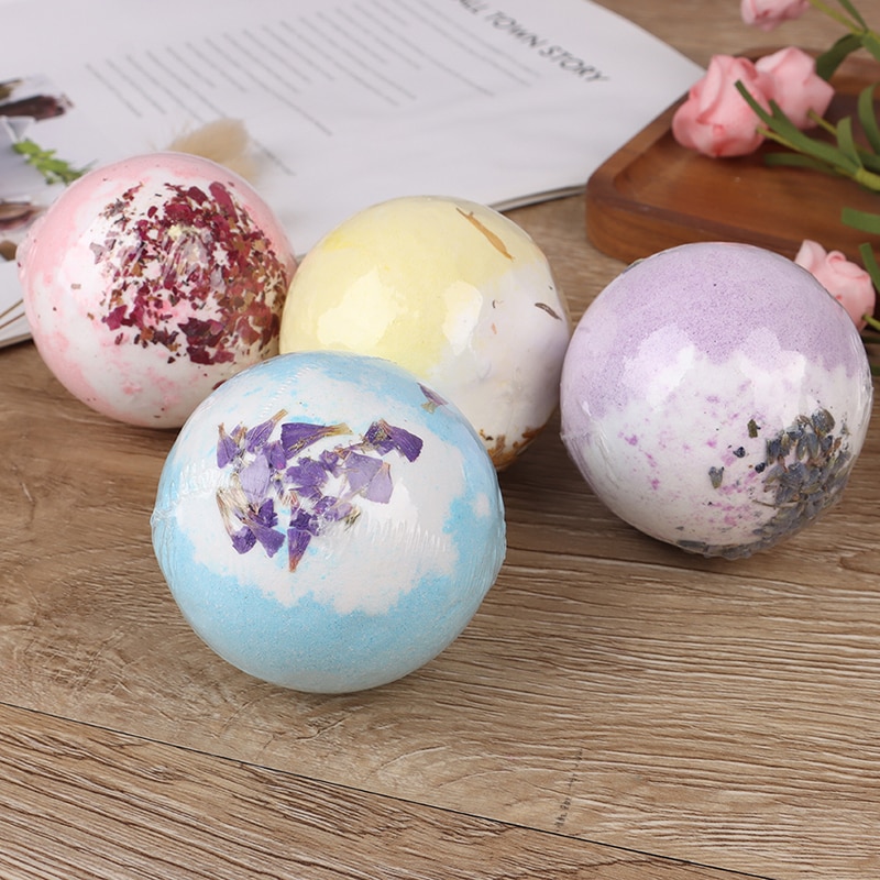 Soap Handmade Essential Oil Soap Moisturizing Bath Salt Soap Bubble Shower Bombs Ball Body Cleaner Spa