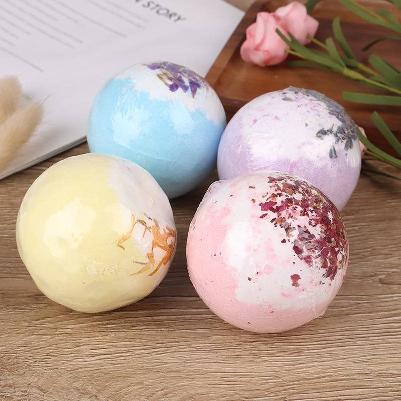 Soap Handmade Essential Oil Soap Moisturizing Bath Salt Soap Bubble Shower Bombs Ball Body Cleaner Spa