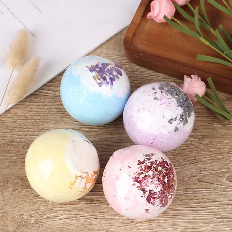 Soap Handmade Essential Oil Soap Moisturizing Bath Salt Soap Bubble Shower Bombs Ball Body Cleaner Spa